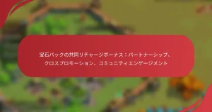 宝石パックの共同リチャージボーナス：パートナーシップ、クロスプロモーション、コミュニティエンゲージメント